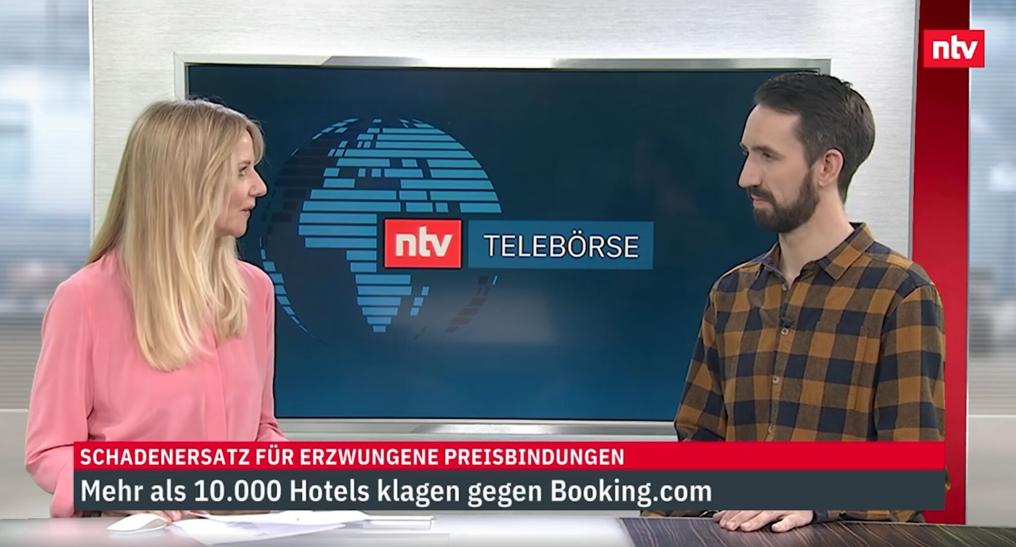 Jens Polomski live in der ntv Telebörse