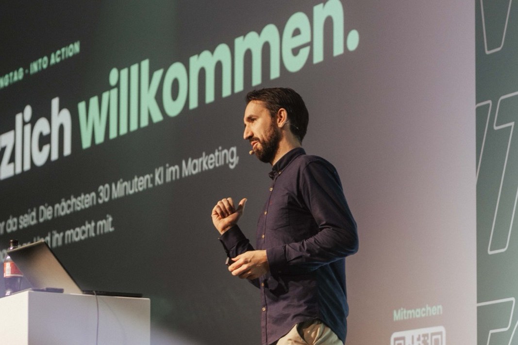 Vortrag von Jens Polomski beim REWE Marketingtag 2026