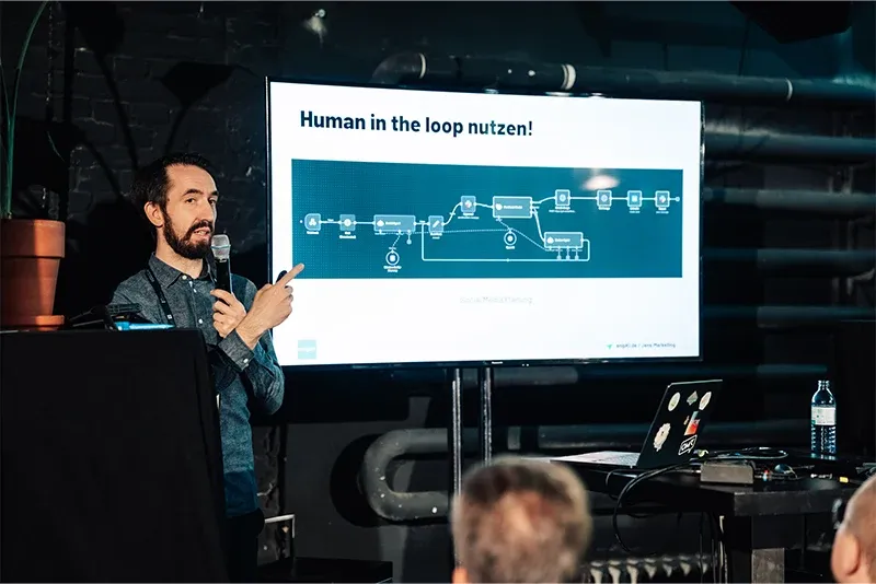 Jens Polomski beim BIG BANG KI Festival 2025