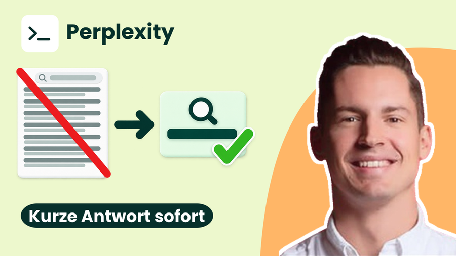 Perplexity effizient nutzen: Kurze Antworten und Standardsuche in Chrome einrichten