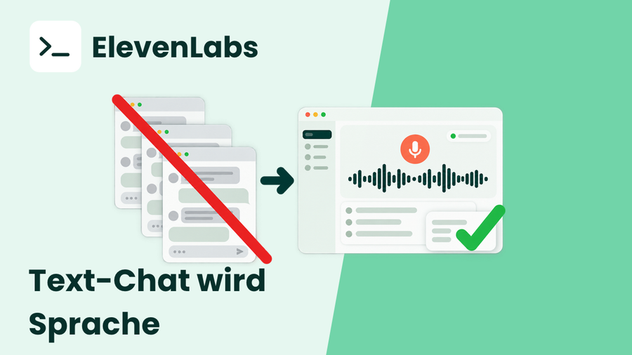 Voice-Chatbot mit ElevenLabs und KI – In 15 Minuten auf deiner Webseite!
