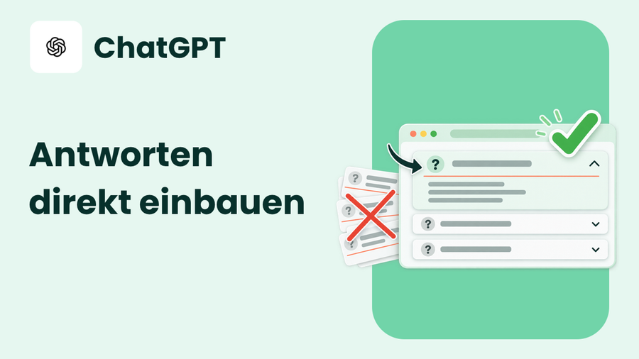 FAQs für deine Webseite automatisch mit KI generieren und als HTML einfügen