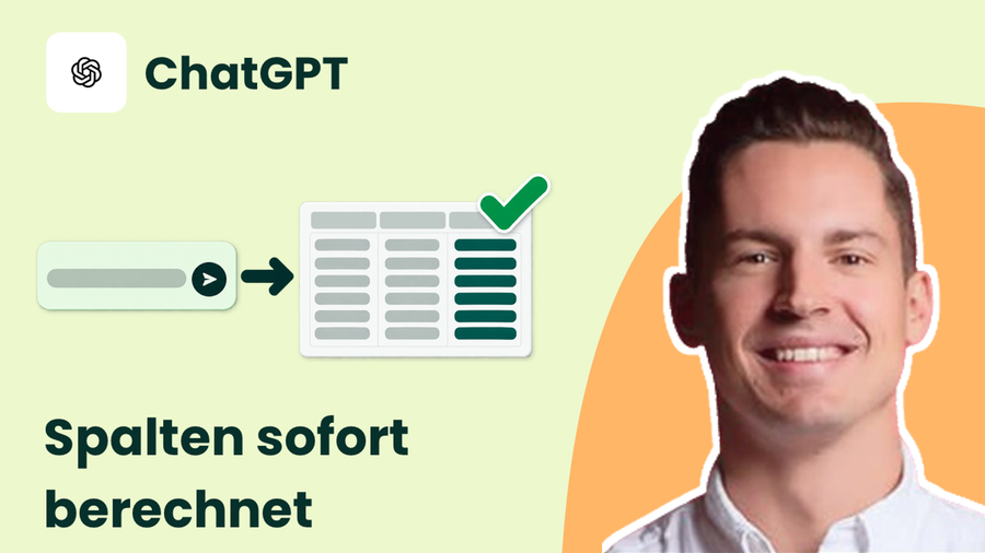 Komplexe Google-Sheets- und Excel-Formeln mit ChatGPT erstellen