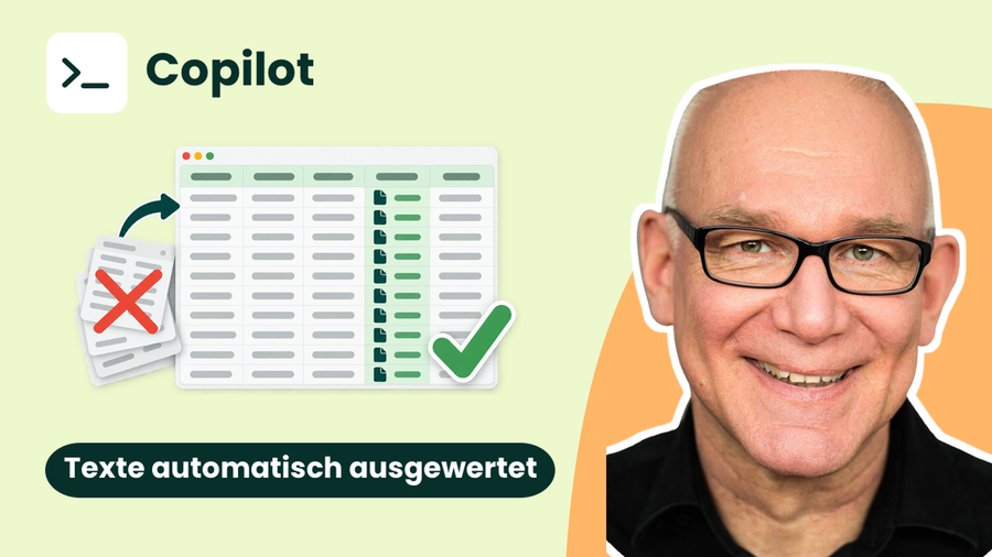 Unstrukturierte Daten analysieren mit Microsoft 365 CoPilot in Excel