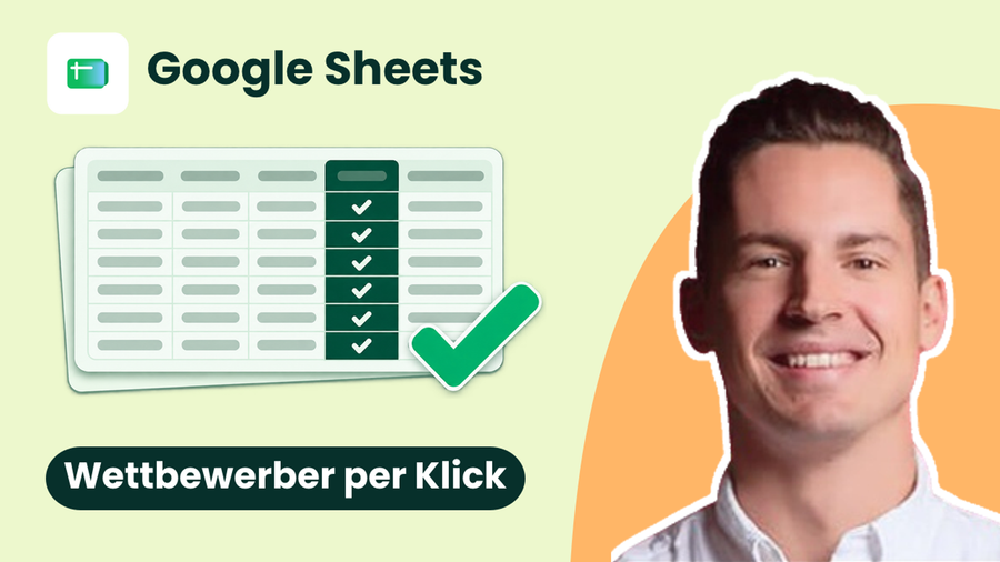 Wettbewerberlisten mit OpenAI und Google Sheets automatisieren