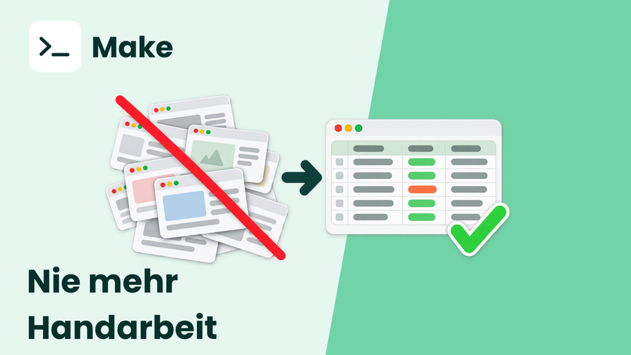 Automatisierter Keyword Research Assistant mit Make und DataForSEO