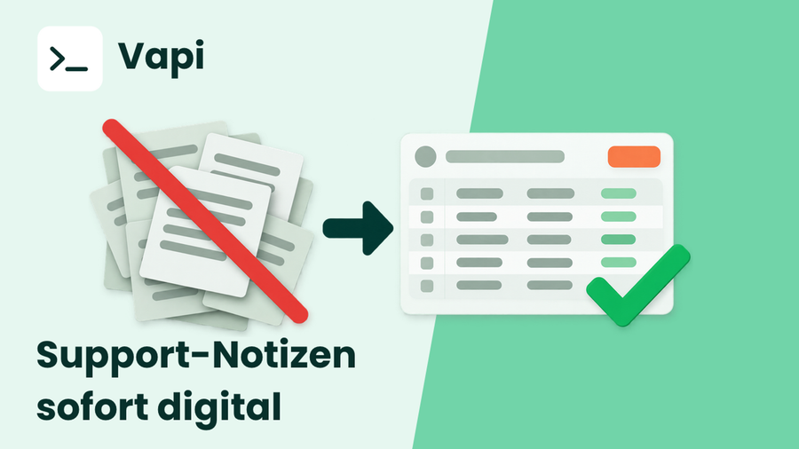 Voice‑Agent & Ticketsystem – Automatische Ticket‑Erstellung mit VAPI und n8n