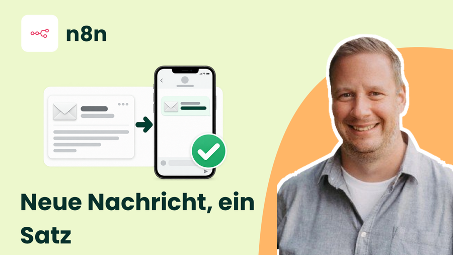 E-Mail Zusammenfassungen automatisieren mit n8n und Telegram
