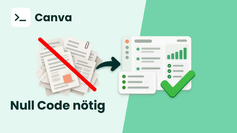 Eigene Mini-Anwendungen mit Canva Code erstellen – Landingpages, Widgets & mehr