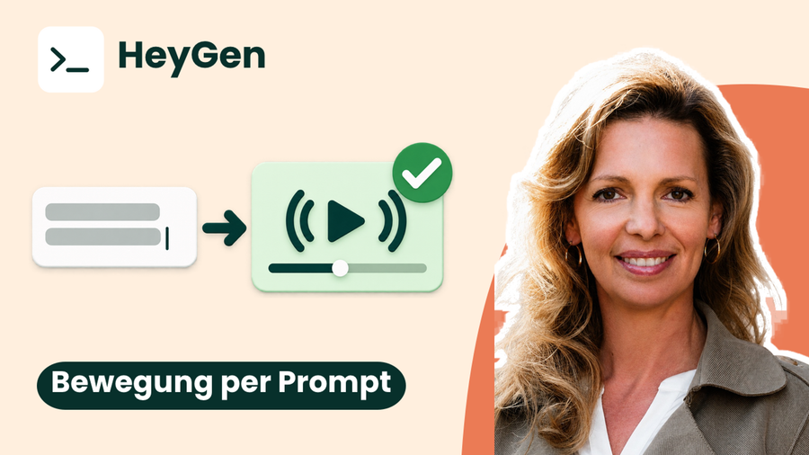 Foto-Avatar Gestiken und Gesichtsausdrücke mit HeyGen steuern