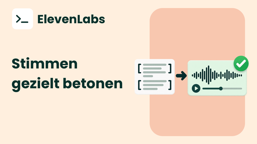 Hochwertige Text-to-Speech Audios mit ElevenLabs erstellen