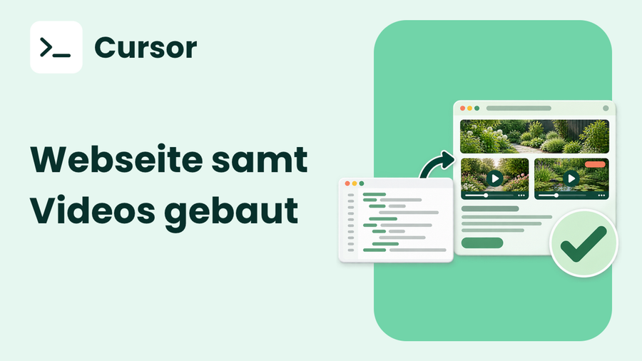 Bilder und Videos mit Cursor KI-Coding-Tool generieren