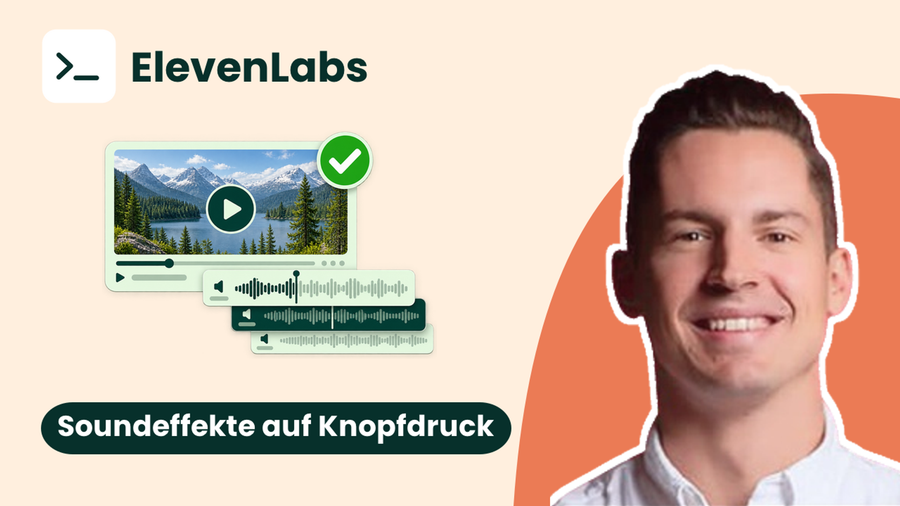 API von Elevenlabs: Video mit Soundeffekten hinterlegen