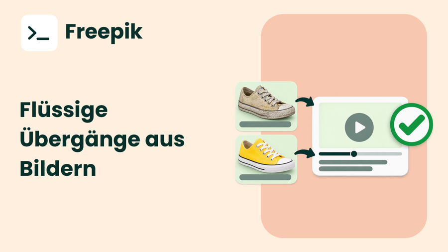 Beeindruckende Bildübergänge und Loops mit KI generieren