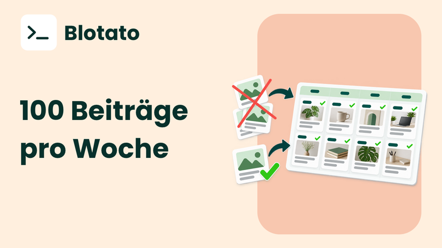 Social Media Content automatisieren mit nur einem Tool