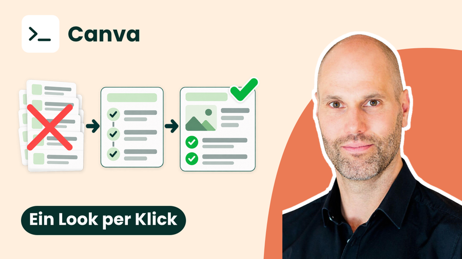 Einheitliche Designs mit Canva AI mit Style Match erstellen
