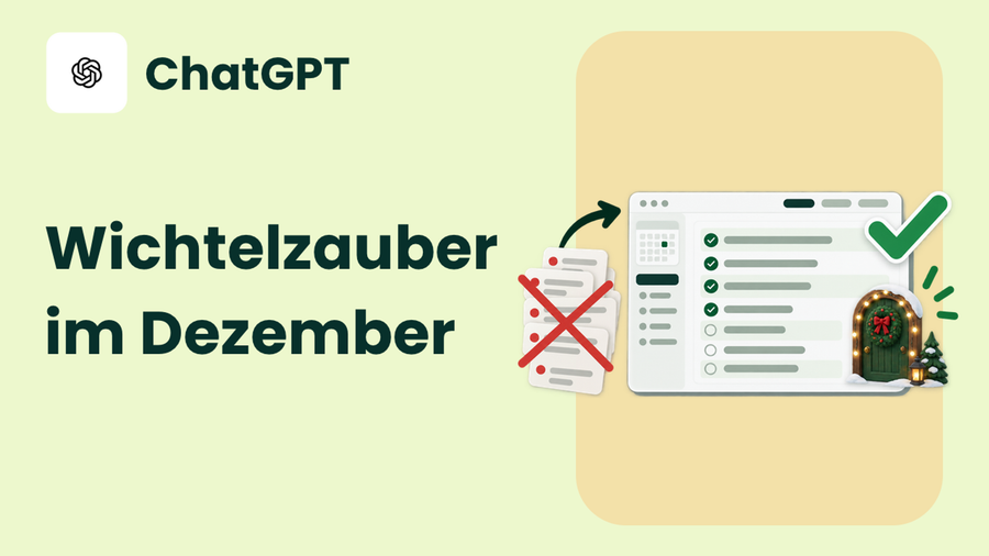 Wichtelplanung mit ChatGPT: Stressfrei durch die Weihnachtszeit