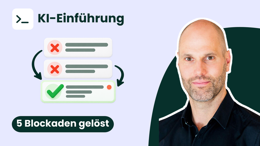 Mentale Barrieren bei der KI-Einführung im Unternehmen verstehen und überwinden