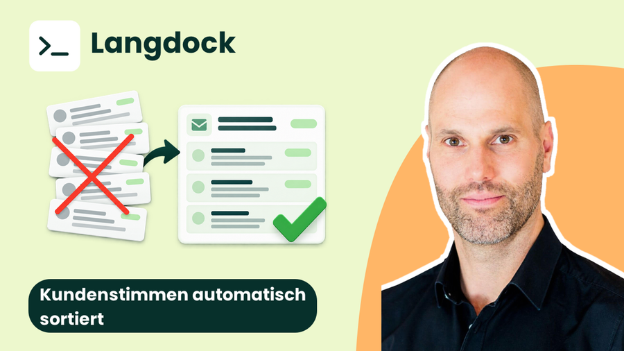 Customer Feedback Analyzer automatisieren mit Langdock Workflows