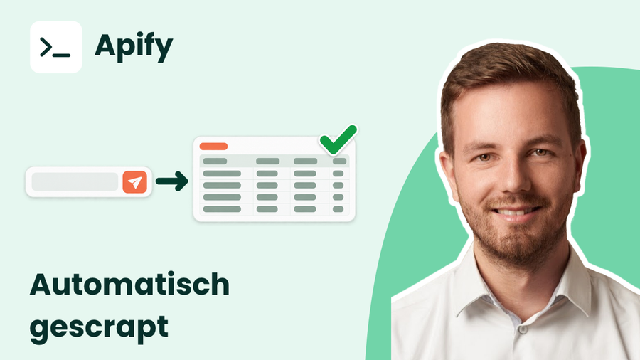Automatisiertes Web- & LinkedIn-Scraping mit n8n und Apify