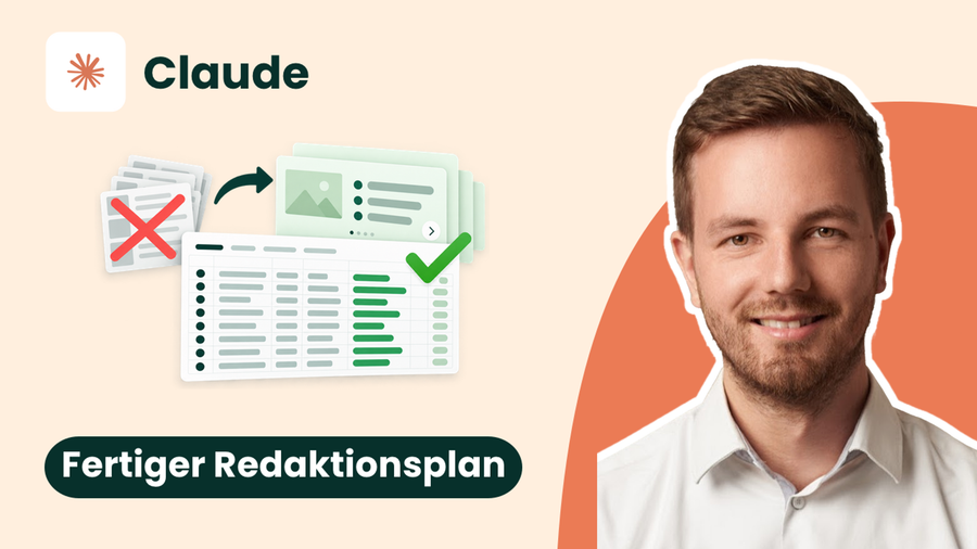 Content Marketing automatisieren: Redaktionsplan mit Claude