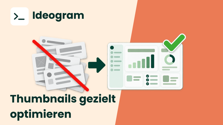 YouTube-Thumbnails mit Ideogram erstellen und optimieren