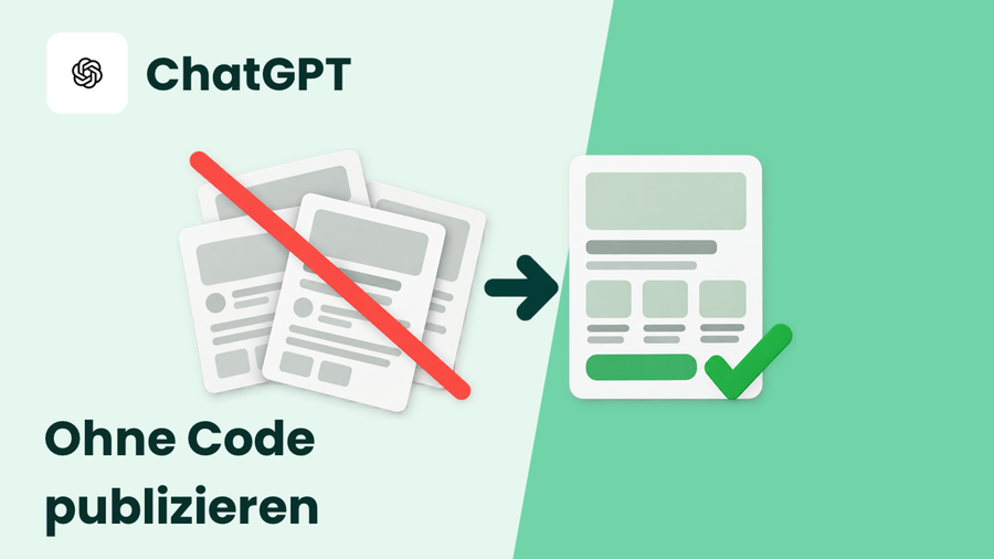 Websites direkt in ChatGPT bauen und veröffentlichen mit der neuen Sites-Funktion