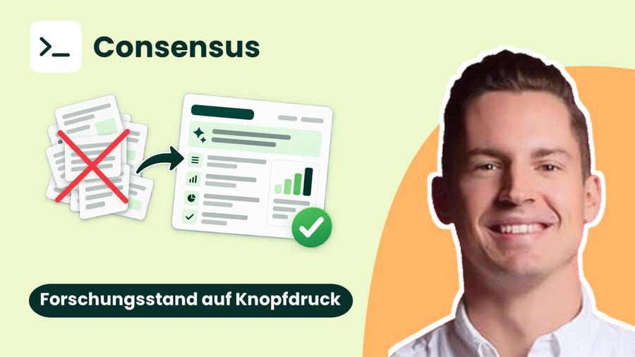 Konsensbasierte Forschung mit Consensus: Die Revolution der wissenschaftlichen Recherche