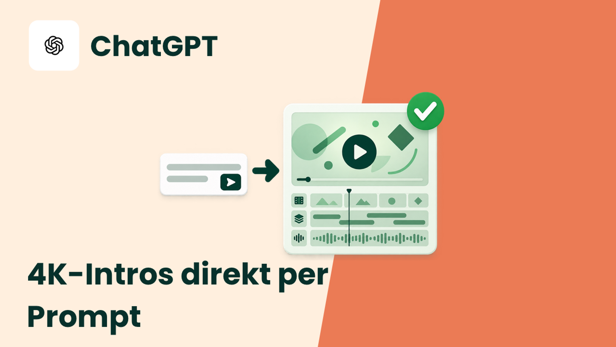 Motion Graphics in 4K mit GPT-6 Astra erstellen und in CapCut finalisieren