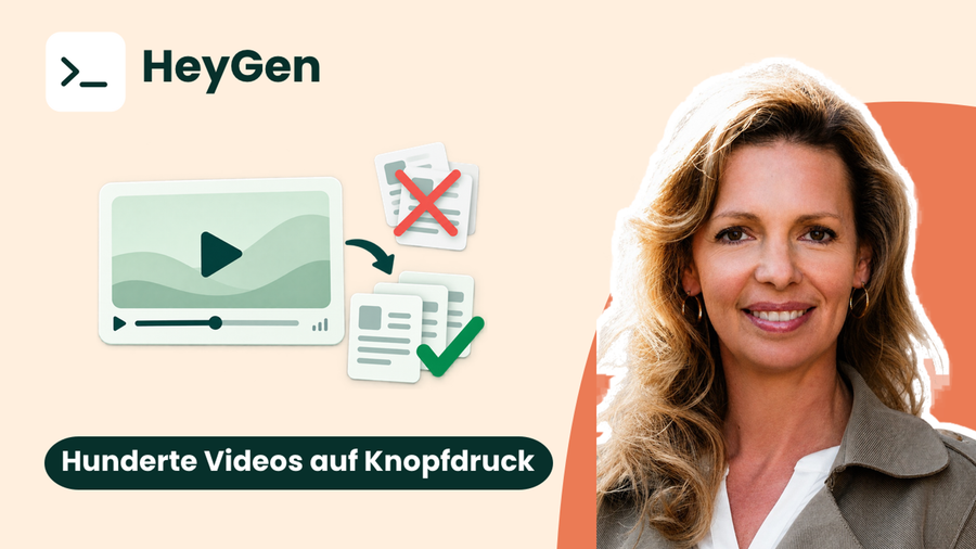 Personalisierte Videobotschaften erstellen mit Heygen