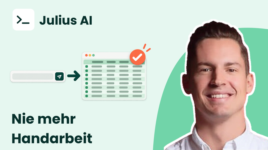 Datenbereinigung automatisieren: Workflows mit Julius AI erstellen