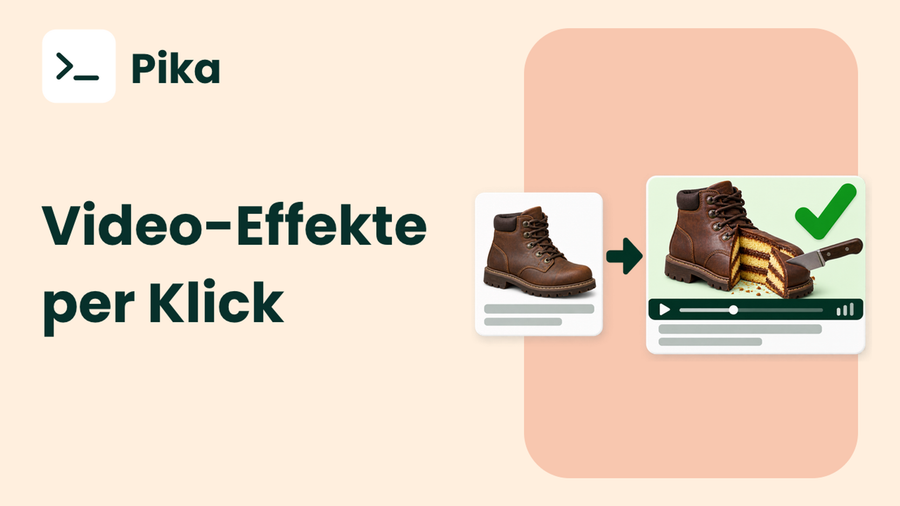 Animierte Video-Effekte mit Pika 1.5 erstellen