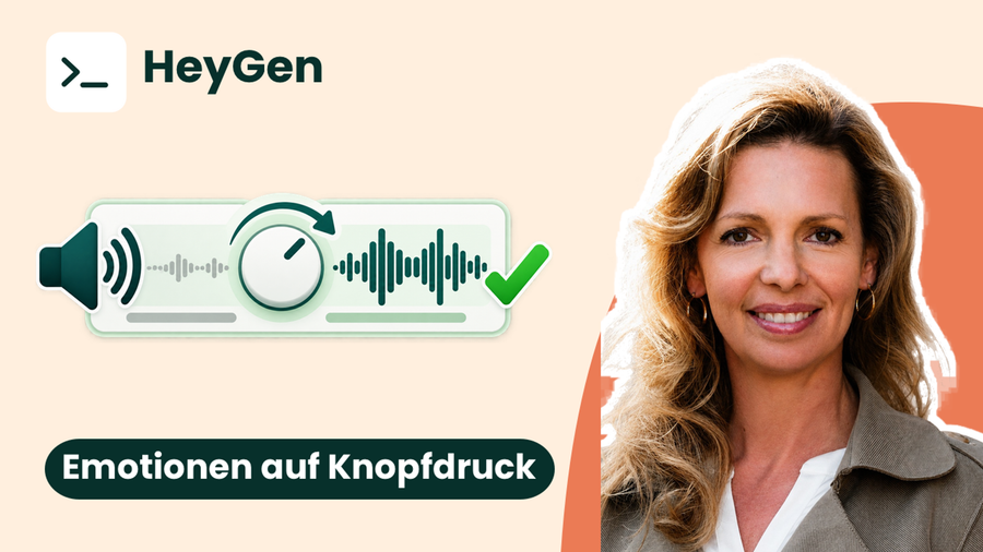 Heygen: Verleihe deinem Avatar verschiedene Looks und Emotionen