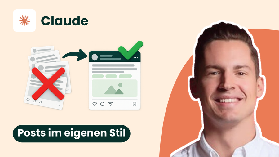 LinkedIn-Posts im eigenen Stil mit Claude: So erstellst du maßgeschneiderte Inhalte in Sekunden