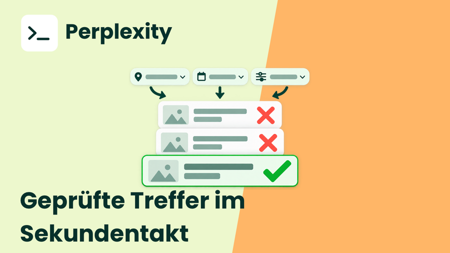 Besser suchen mit Perplexity: KI-Suche durch Suchparameter optimieren