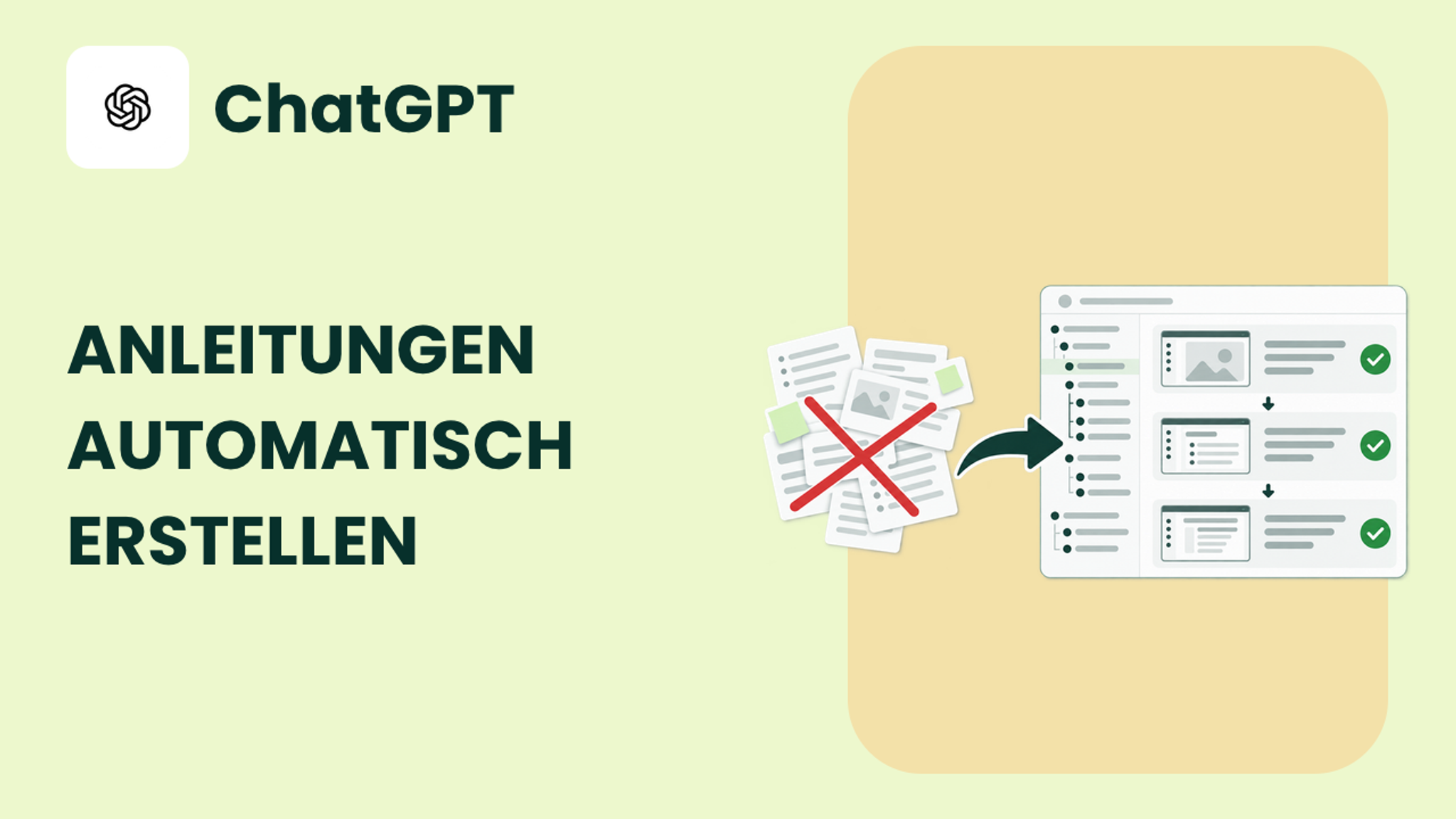 Anleitungen, die sich selbst schreiben: ChatGPT klickt sich durch dein Tool und dokumentiert in Screenshots